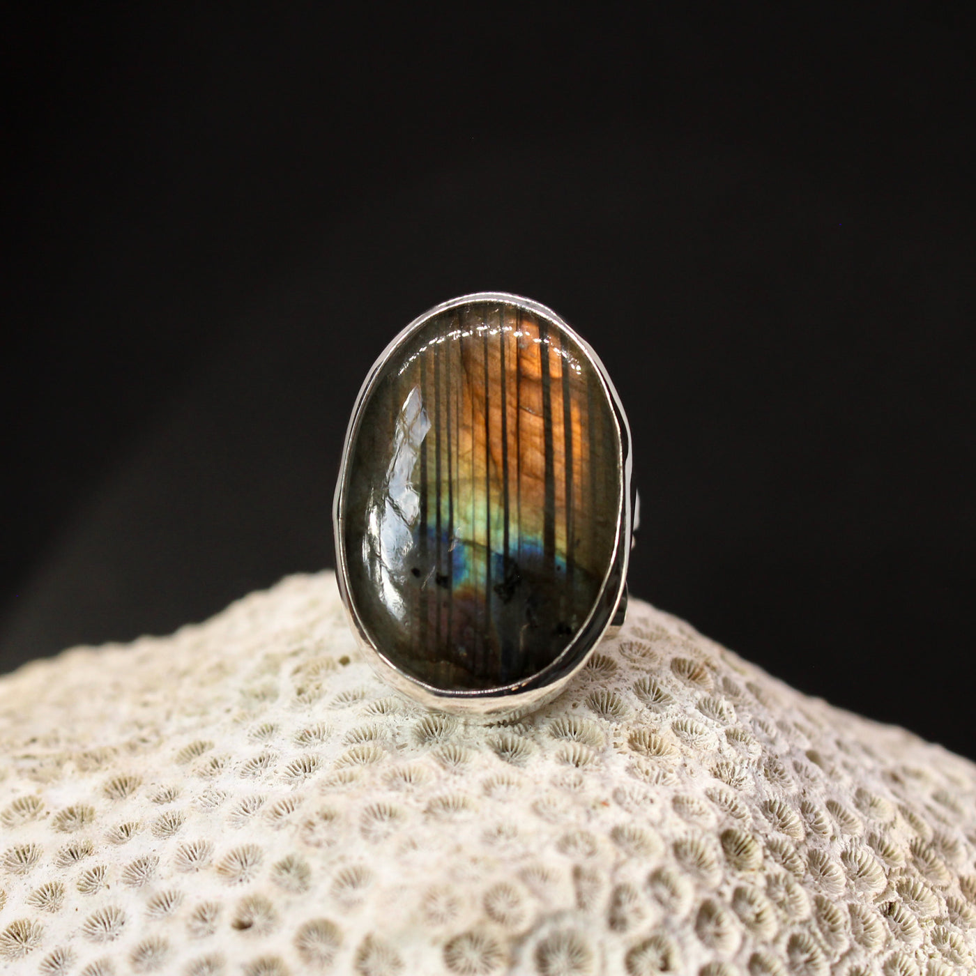 Labradorite Sterling Silver Ring